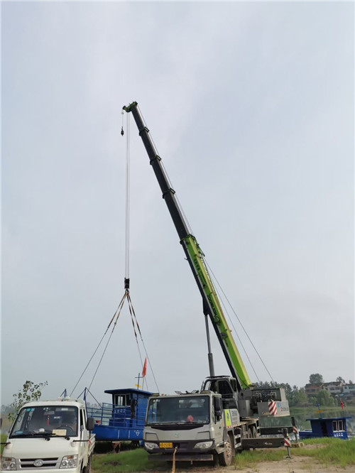 吉林市桥梁建设吊装案例